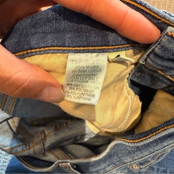 Rag & Bone High Rise Ankle Skinny jean - size 23 - Picture 6 of 8